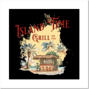 Island Time Grill Posters and Art